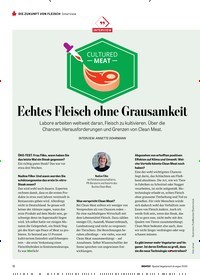 Titelbild der Ausgabe 11/2020 von Echtes Fleisch ohne Grausamkeit. Zeitschriften als Abo oder epaper bei United Kiosk online kaufen.