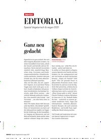 Titelbild der Ausgabe 11/2021 von Ganz neu gedacht. Zeitschriften als Abo oder epaper bei United Kiosk online kaufen.