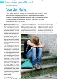 Titelbild der Ausgabe 5/2012 von Getrennter Unterricht?: Von der Rolle. Zeitschriften als Abo oder epaper bei United Kiosk online kaufen.