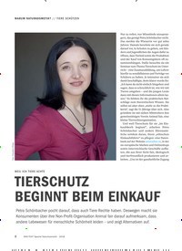 Titelbild der Ausgabe 10/2018 von TIERE SCHÜTZEN: WEIL ICH TIERE ACHTEL: TIERSCHUTZ BEGINNT BEIM EINKAUF. Zeitschriften als Abo oder epaper bei United Kiosk online kaufen.