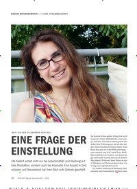 Titelbild der Ausgabe 10/2018 von FAIRE ZUSAMMENARBEIT: WEIL ICH FAIR ZU ANDEREN SEIN WILL: EINE FRAGE DER EINSTELLUNG. Zeitschriften als Abo oder epaper bei United Kiosk online kaufen.