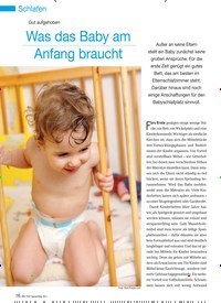 Titelbild der Ausgabe 2/2011 von Gut aufgehoben: Was das Baby am Anfang braucht. Zeitschriften als Abo oder epaper bei United Kiosk online kaufen.