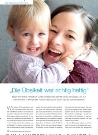 Titelbild der Ausgabe 11/2017 von „Die Übelkeit war richtig heftig“. Zeitschriften als Abo oder epaper bei United Kiosk online kaufen.