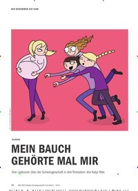 Titelbild der Ausgabe 4/2019 von GLOSSE: MEIN BAUCH GEHÖRTE MAL MIR. Zeitschriften als Abo oder epaper bei United Kiosk online kaufen.