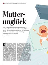 Titelbild der Ausgabe 4/2020 von Wochenbettdepression: Mutterunglück. Zeitschriften als Abo oder epaper bei United Kiosk online kaufen.