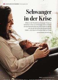 Titelbild der Ausgabe 4/2021 von Schwanger in der Krise. Zeitschriften als Abo oder epaper bei United Kiosk online kaufen.