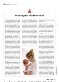 Titelbild der Ausgabe 4/2022 von Stimmungstief oder Depression?. Zeitschriften als Abo oder epaper bei United Kiosk online kaufen.