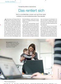 Titelbild der Ausgabe 9/2014 von Familienfreundliche Unternehmen: Das rentiert sich. Zeitschriften als Abo oder epaper bei United Kiosk online kaufen.