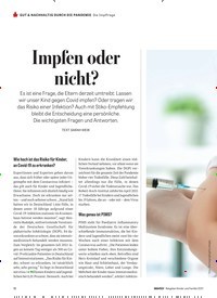 Titelbild der Ausgabe 9/2021 von Impfen oder nicht?. Zeitschriften als Abo oder epaper bei United Kiosk online kaufen.