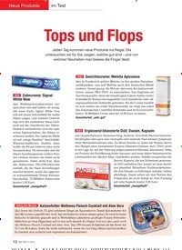 Titelbild der Ausgabe 3/2010 von Neue Produkte im Test: Tops und Flops. Zeitschriften als Abo oder epaper bei United Kiosk online kaufen.