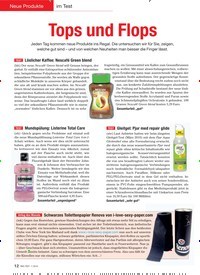 Titelbild der Ausgabe 7/2010 von Neue Produkte : im Test :Tops und Flops. Zeitschriften als Abo oder epaper bei United Kiosk online kaufen.