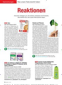 Titelbild der Ausgabe 1/2011 von Nachwirkungen: Was unsere Tests bewirkt haben: Reaktionen. Zeitschriften als Abo oder epaper bei United Kiosk online kaufen.