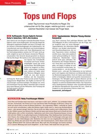 Titelbild der Ausgabe 2/2011 von Neue Produkte: im Test: Tops und Flops. Zeitschriften als Abo oder epaper bei United Kiosk online kaufen.