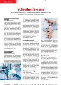 Titelbild der Ausgabe 5/2011 von Leserbriefe: Schreiben Sie uns. Zeitschriften als Abo oder epaper bei United Kiosk online kaufen.