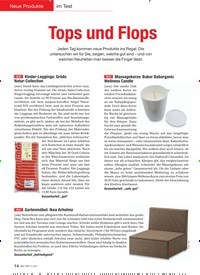 Titelbild der Ausgabe 5/2011 von Neue Produkte: im Test: Tops und Flops. Zeitschriften als Abo oder epaper bei United Kiosk online kaufen.