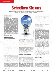 Titelbild der Ausgabe 7/2011 von Leserbriefe: Schreiben Sie uns. Zeitschriften als Abo oder epaper bei United Kiosk online kaufen.
