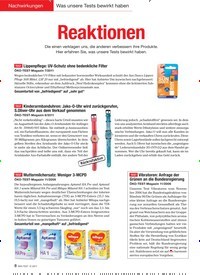 Titelbild der Ausgabe 9/2011 von Nachwirkungen Was unsere Tests bewirkt haben: Reaktionen. Zeitschriften als Abo oder epaper bei United Kiosk online kaufen.