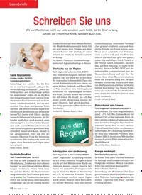Titelbild der Ausgabe 11/2011 von Leserbriefe : Schreiben Sie uns. Zeitschriften als Abo oder epaper bei United Kiosk online kaufen.