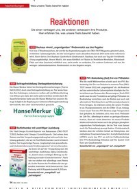 Titelbild der Ausgabe 10/2012 von Nachwirkungen: Was unsere Tests bewirkt haben: Reaktionen. Zeitschriften als Abo oder epaper bei United Kiosk online kaufen.