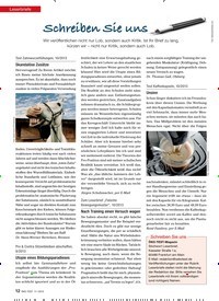 Titelbild der Ausgabe 11/2013 von Leserbriefe: Schreiben Sie uns. Zeitschriften als Abo oder epaper bei United Kiosk online kaufen.