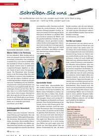 Titelbild der Ausgabe 1/2014 von Leserbriefe. Zeitschriften als Abo oder epaper bei United Kiosk online kaufen.