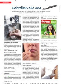 Titelbild der Ausgabe 11/2014 von Leserbriefe: Schreiben Sieuns. Zeitschriften als Abo oder epaper bei United Kiosk online kaufen.