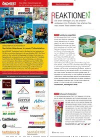 Titelbild der Ausgabe 3/2015 von Nachwirkungen: REAKTIONEN. Zeitschriften als Abo oder epaper bei United Kiosk online kaufen.
