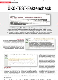 Titelbild der Ausgabe 3/2015 von Faktencheck: ÖKO-TEST-Faktencheck. Zeitschriften als Abo oder epaper bei United Kiosk online kaufen.