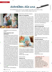 Titelbild der Ausgabe 4/2015 von Leserbriefe: Schreiben Sie uns. Zeitschriften als Abo oder epaper bei United Kiosk online kaufen.