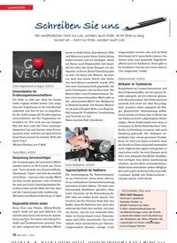 Titelbild der Ausgabe 7/2015 von Leserbriefe: Schreiben Sie uns. Zeitschriften als Abo oder epaper bei United Kiosk online kaufen.