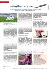 Titelbild der Ausgabe 1/2016 von Leserbriefe: Schreiben Sie uns. Zeitschriften als Abo oder epaper bei United Kiosk online kaufen.