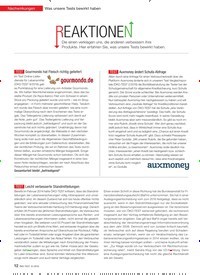 Titelbild der Ausgabe 9/2016 von Nachwirkungen: Was unsere Tests bewirkt haben: REAKTIONEN. Zeitschriften als Abo oder epaper bei United Kiosk online kaufen.