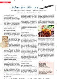 Titelbild der Ausgabe 12/2016 von Leserbriefe:Schreiben Sie uns. Zeitschriften als Abo oder epaper bei United Kiosk online kaufen.