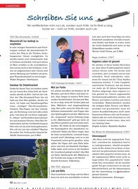 Titelbild der Ausgabe 3/2017 von Leserbriefe: Schreiben Sie uns. Zeitschriften als Abo oder epaper bei United Kiosk online kaufen.