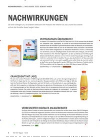 Titelbild der Ausgabe 7/2018 von WAS UNSERE TESTS BEWIRKT HABEN: NACHWIRKUNGEN. Zeitschriften als Abo oder epaper bei United Kiosk online kaufen.