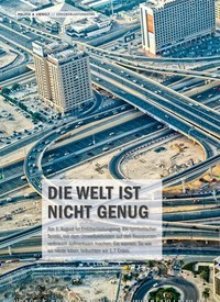 Titelbild der Ausgabe 7/2018 von ERDÜBERLASTUNGSTAG: DIE WELT IST NICHT GENUG. Zeitschriften als Abo oder epaper bei United Kiosk online kaufen.