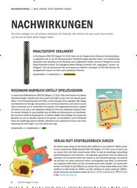 Titelbild der Ausgabe 3/2019 von WAS UNSERE TESTS BEWIRKT HABEN: NACHWIRKUNGEN. Zeitschriften als Abo oder epaper bei United Kiosk online kaufen.