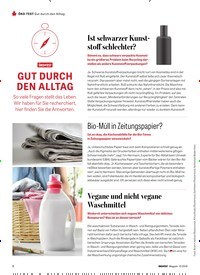 Titelbild der Ausgabe 100/2019 von ÖKO-TEST Gut durch den Alltag: GUT DURCH DEN ALLTAG. Zeitschriften als Abo oder epaper bei United Kiosk online kaufen.