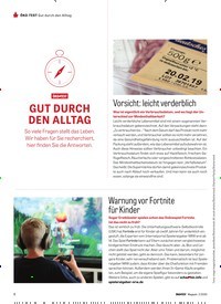 Titelbild der Ausgabe 2/2020 von GUT DURCH DEN ALLTAG. Zeitschriften als Abo oder epaper bei United Kiosk online kaufen.