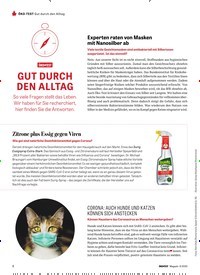 Titelbild der Ausgabe 8/2020 von ÖKO-TEST: GUT DURCH DEN ALLTAG. Zeitschriften als Abo oder epaper bei United Kiosk online kaufen.
