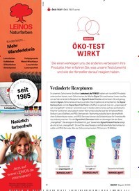 Titelbild der Ausgabe 8/2020 von ÖKO-TEST WIRKT. Zeitschriften als Abo oder epaper bei United Kiosk online kaufen.
