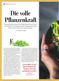 Titelbild der Ausgabe 3/2021 von Gesundes Eiweiß: Die volle Pflanzenkraft. Zeitschriften als Abo oder epaper bei United Kiosk online kaufen.