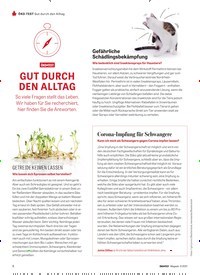 Titelbild der Ausgabe 9/2021 von Gut durch den Alltag: GUT DURCH DEN A LLTAG. Zeitschriften als Abo oder epaper bei United Kiosk online kaufen.