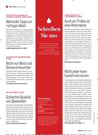 Titelbild der Ausgabe 6/2022 von Schreiben Sie uns. Zeitschriften als Abo oder epaper bei United Kiosk online kaufen.