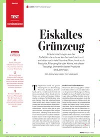 Titelbild der Ausgabe 1/2023 von ÖKO-TEST Magazin. Diese Zeitschrift und viele weitere Wirtschaftsmagazine und Politikmagazine als Abo oder epaper bei United Kiosk online kaufen.