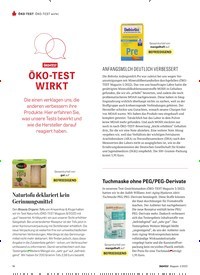 Titelbild der Ausgabe 2/2023 von ÖKO -TEST WIRKT. Zeitschriften als Abo oder epaper bei United Kiosk online kaufen.