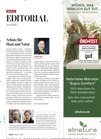 Titelbild der Ausgabe 6/2025 von Schutz für Haut und Natur. Zeitschriften als Abo oder epaper bei United Kiosk online kaufen.