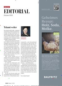 Titelbild der Ausgabe 10/2025 von Träumt weiter. Zeitschriften als Abo oder epaper bei United Kiosk online kaufen.