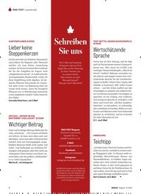 Titelbild der Ausgabe 10/2025 von Schreiben Sie uns. Zeitschriften als Abo oder epaper bei United Kiosk online kaufen.