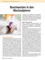 Titelbild der Ausgabe 15/2008 von Beschwerden in den Wechseljahren. Zeitschriften als Abo oder epaper bei United Kiosk online kaufen.